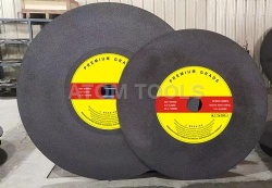 Large diameter reinforced cutting wheel