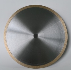 Metal bond diamond and CBN cutting wheels
